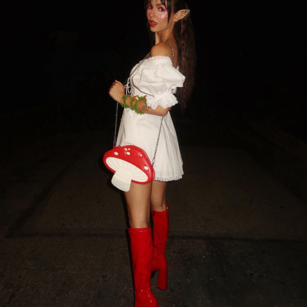Victoria Justice's Mushroom Fairy Halloween Costume 2026 photo 6