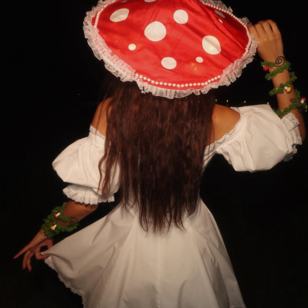 Victoria Justice's Mushroom Fairy Halloween Costume 2026 photo 3