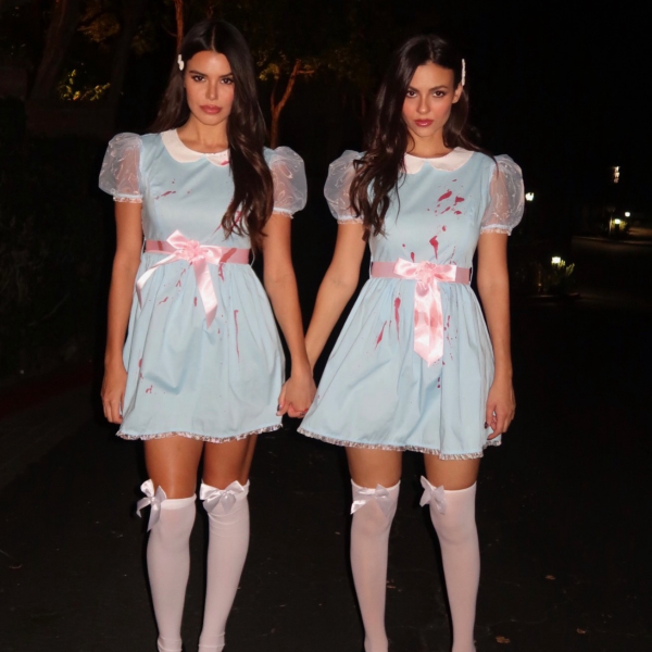Victoria Justice Channels The Shining Twins for Halloween 2026 photo 7