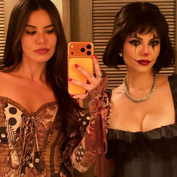 Victoria Justice Celebrates Halloween 2026 in Clown-Inspired Costume photo 1
