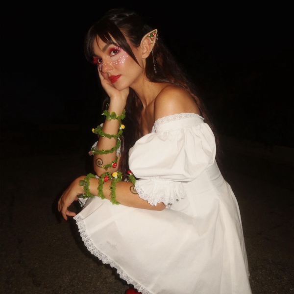 Victoria Justice's Mushroom Fairy Halloween Costume 2026 photo 5