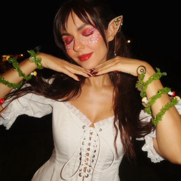 Victoria Justice's Mushroom Fairy Halloween Costume 2026 photo 10