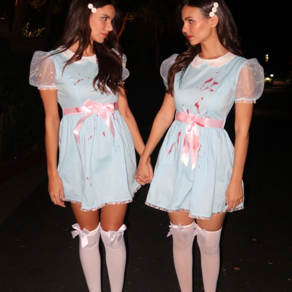 Victoria Justice Channels The Shining Twins for Halloween 2026 photo 6